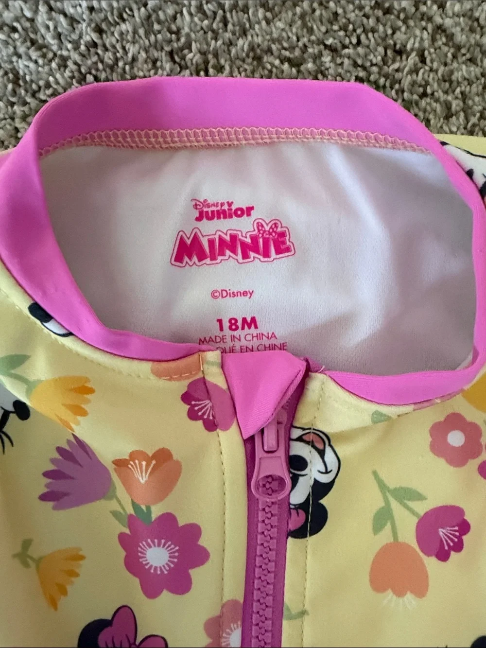 Minnie Mouse swim